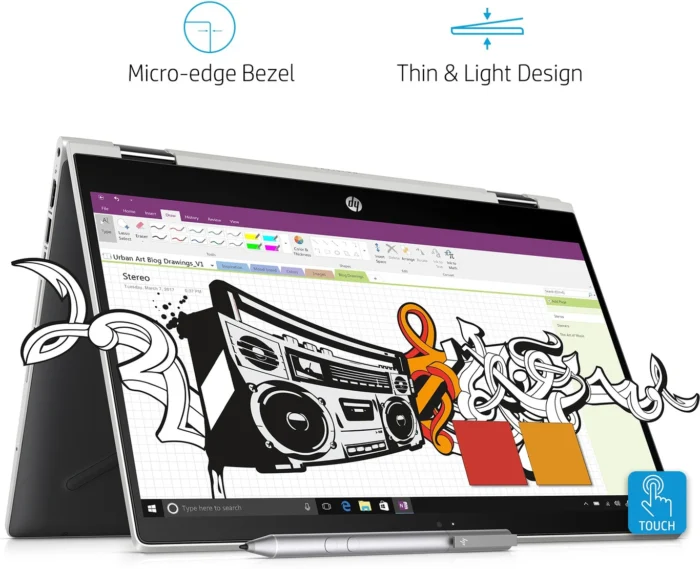 HP Pavilion x360 14-CD0080TU 2-in-1 Laptop – Core i5 (14-CD0080TU) - Image 7