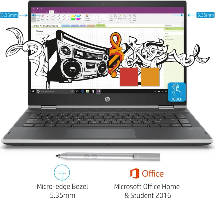 HP Pavilion x360 14-CD0080TU 2-in-1 Laptop – Core i5 (14-CD0080TU) - Image 6