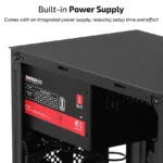 iBall ATX AT:100CD PC Cabinet with Power Supply - Image 3
