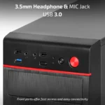 iBall AT:20 Black Mid-Tower Cabinet with SMPS - Image 4