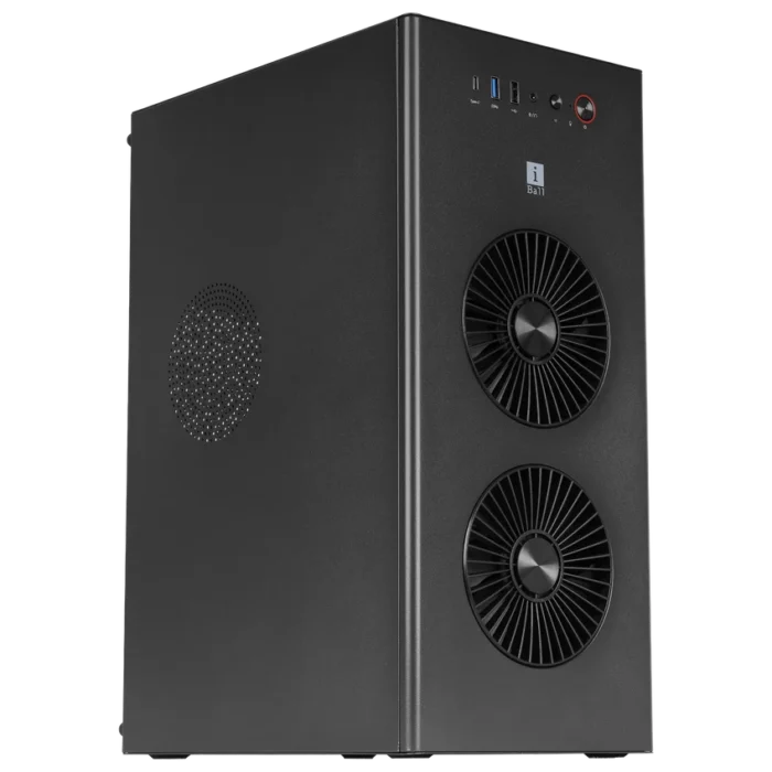 iBall ATX AT 30C Black PC Cabinet iBall ATX AT:30C Black PC Cabinet