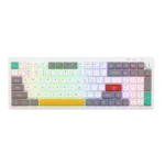 iBall QWERTY S600 Hybrid Wireless RGB Keyboard – Black - Image 5