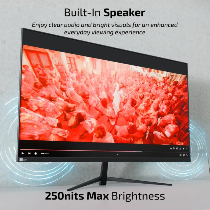 iBall Pixelent 271W (Bird i270) 27-Inch Full HD LED Monitor – White - Image 5