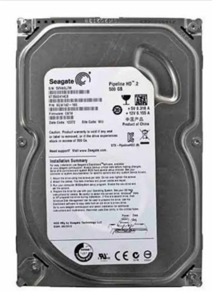 HARD DISK 6TB SATA SURVEILLANCE 1 YR SEGATE – ST6000VX009 - Image 5