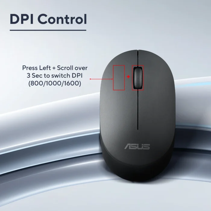 ASUS MW105 Wireless Silent Mouse - Image 7