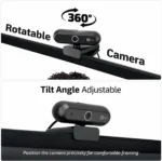 iBall Phocus 18B Full HD 1080p Webcam with Built-in Microphone - Image 4