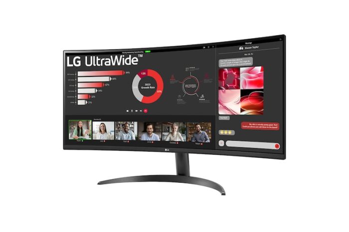 LG 34WQ60C-B 34-inch Curved UltraWide QHD Monitor – 60Hz, HDR10 - Image 4